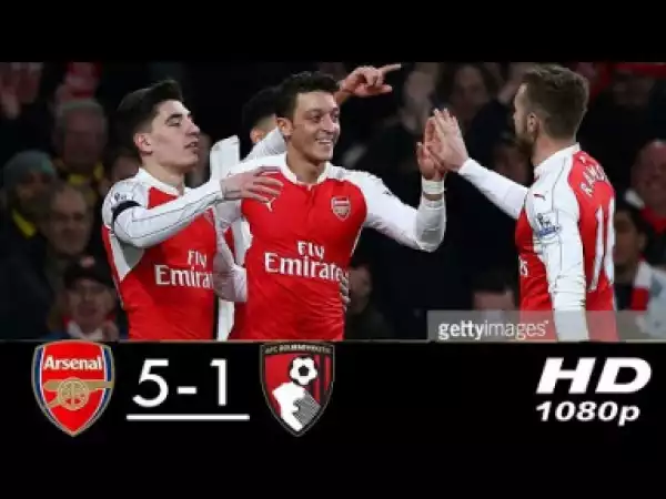 Arsenal 5 - 1 Bournemouth (Feb-27-2019) Premier League Highlights